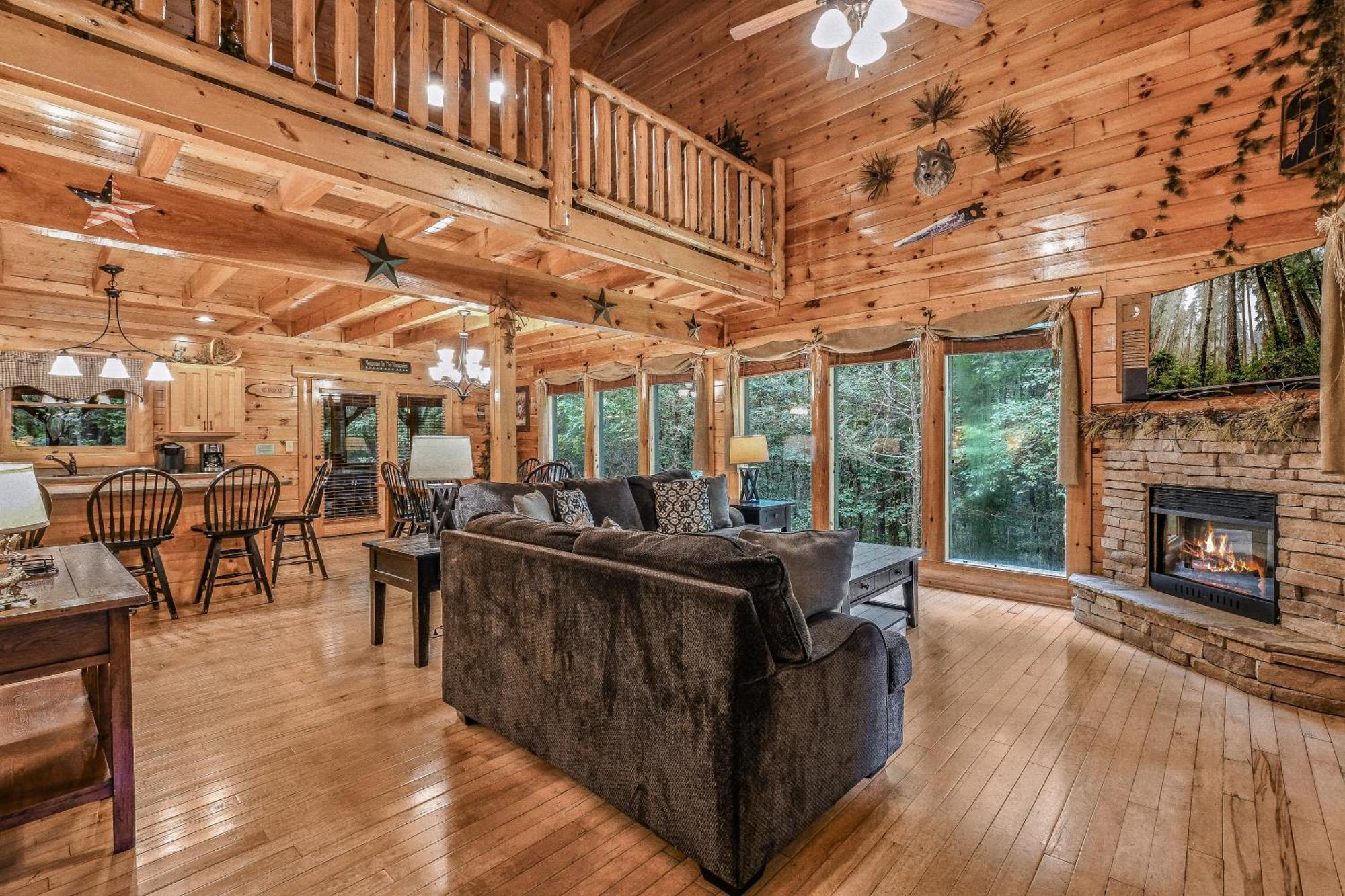 Mountain Spirit Cabin Waldens Creek Exteriér fotografie